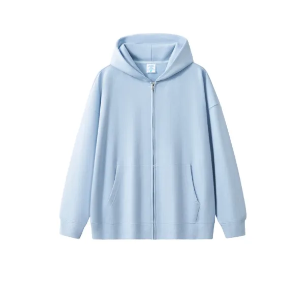 Classic French Terry Dopamine/FOG Style Heavyweight Zip-Up Hoodie #DY007