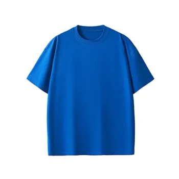 Heavyweight Double-Yarn Pure Cotton FOG Dopamine/Macaron Short-Sleeve T-Shirt  #S337