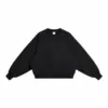 Boxy Deconstructed Raglan Sleeve Crewneck Sweatshirt #Y6317