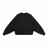 Boxy Deconstructed Raglan Sleeve Crewneck Sweatshirt #Y6317