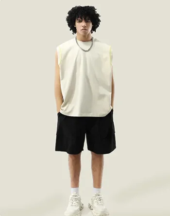 Zero-Feel Quick-Dry Cotton Cooling Athletic Tank Top  #BX8108