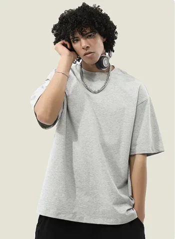 Men's Pure Cotton American-Style Short-Sleeve T-Shirt #DX8818