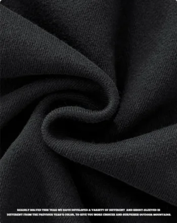 Washed Series with Rolled Hem Splicing FOG Color Palette Heavyweight French Terry #M8306