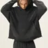 Washed 420G Loopback Pure Cotton Raw-Edge American-Style FOG Hoodie  #M8318