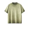 Washed American-Style 100% Cotton Short-Sleeve T-Shirt  #SS301