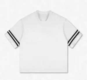 V-Neck Retro Hollow-Out Short Sleeve European-American Style Striped Color-Block T-Shirt  #DX8825