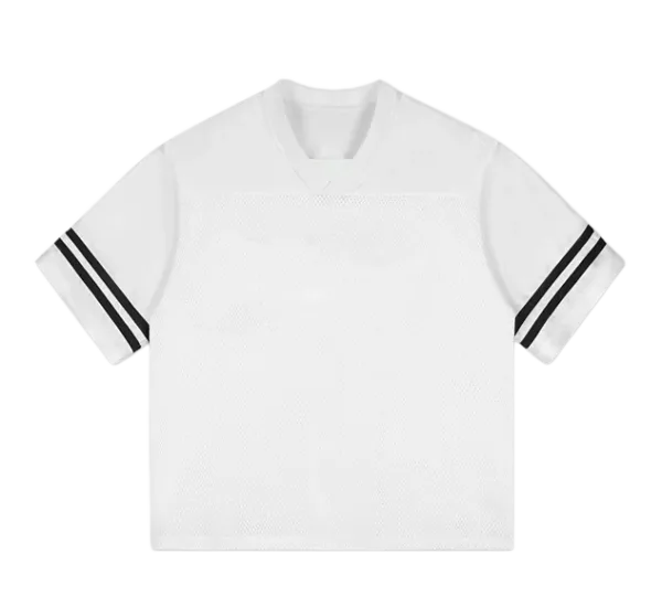 V-Neck Retro Hollow-Out Short Sleeve European-American Style Striped Color-Block T-Shirt  #DX8825