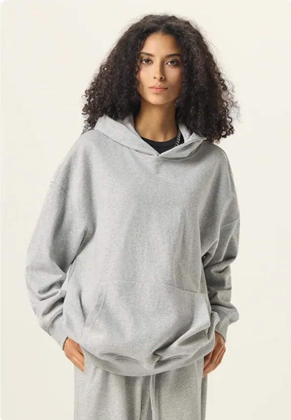 Classic French Terry Dopamine/FOG Style Heavyweight Hoodie (Solid Color) #DY006