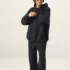 Washed Series with Rolled Hem Splicing FOG Color Palette Heavyweight French Terry #M8306