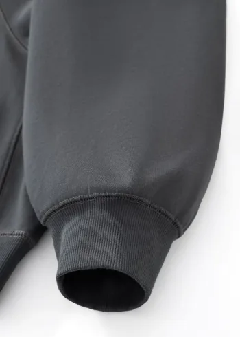 Boxy Deconstructed Raglan Sleeve Crewneck Sweatshirt #Y6317