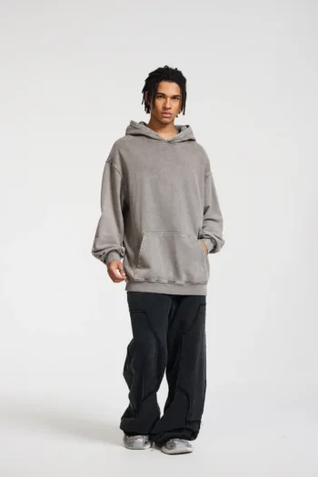 C-HL1215 High Street Heavyweight Batik Washed Vintage Hoodie