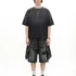C-K1160 Washed Shoulder Distressed 305GSM T-Shirt