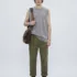 C-HL2424 Distressed Batik Raw Edge Tank Top 230GSM