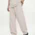 C-K1162 Heavyweight Washed Distressed Pure Cotton Loose Barrel Pants
