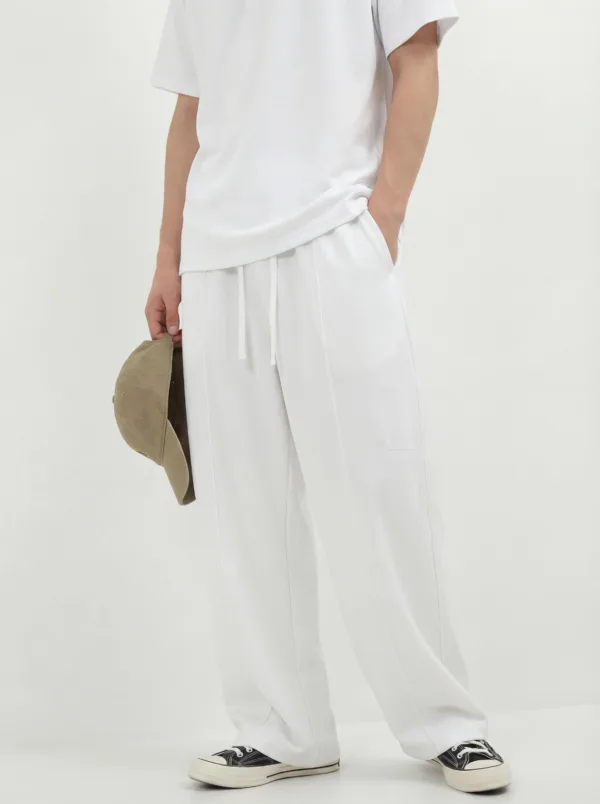 C-26002 Patchwork Athletic Barrel Pants