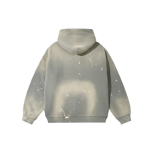 10d53421 C-HL23819 Distressed Paint Splatter Fleece-Lined Hooded Sweatshirt
