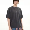 C-K1160 Washed Shoulder Distressed T-Shirt