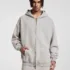 14a7dfad C-HL1216 Batik Washed Vintage Fleece Double-Zip Sweatshirt
