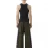 C-S26014 Heavyweight Camouflage Patchwork Drawstring Wide-Leg Pants