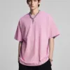 C-HL6612 Basic Short Sleeve T-Shirt in FOG Color
