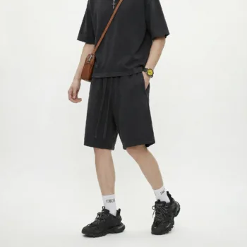 C-K1159 Washed Five-Point Shorts
