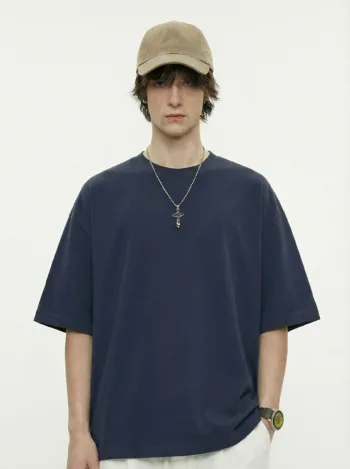 C-HL6601 Earthy Tone 16-Color FOG Drop Shoulder Short  305GSM Sleeve Tee
