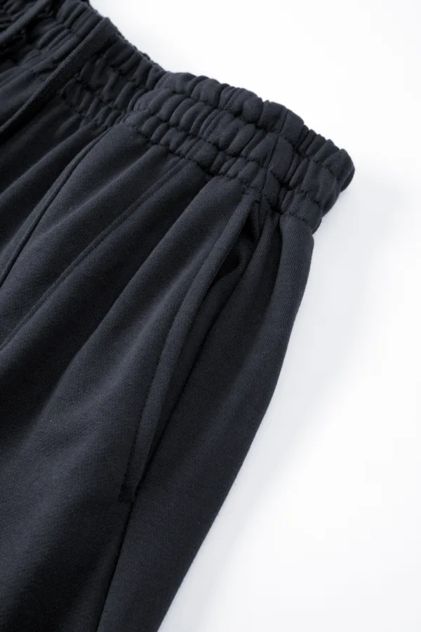 C-26002 Patchwork Athletic Barrel Pants