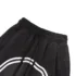 C-1227 + C-1228 Monkey Wash Color-Block Contrast Webbing Fleece Hoodie Two-Piece Set