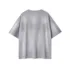C-HL6624 Spray Monkey Ripped & Distressed Frayed Edge Short Sleeve Tee 285GSM