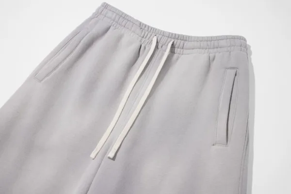 C-1236 Distressed Ripped Washed Baggy Sweatpants