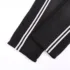 C-1227 + C-1228 Monkey Wash Color-Block Contrast Webbing Fleece Hoodie Two-Piece Set