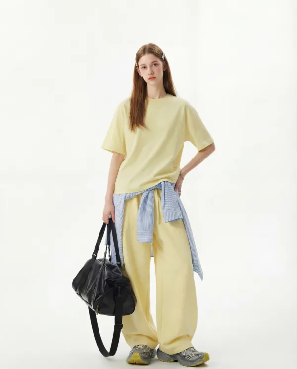 C-K1158 + K1162 Heavyweight Vintage Washed Casual Set