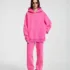 C-23842 + C-23843 Batik Wash Vintage Distressed Fleece Hoodie Two-Piece Set