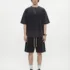 C-HL1237+1238 Heavyweight Washed Vintage Casual Two-Piece Set