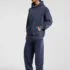C-23842 + C-23843 Batik Wash Vintage Distressed Fleece Hoodie Two-Piece Set
