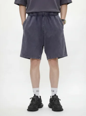 C-K1159 Washed Five-Point Shorts