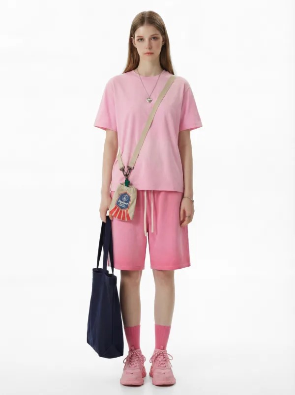 C-HL6610 Spray Monkey Wash Distressed T-Shirt