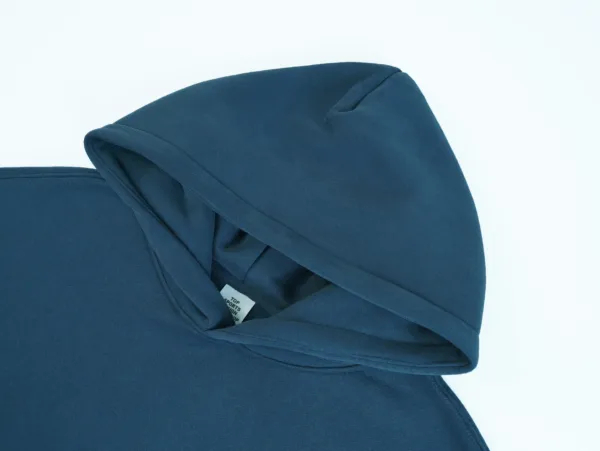 C-HL23807 Fleece-Lined Thickened Loose-Fit Hooded Sweatshirt