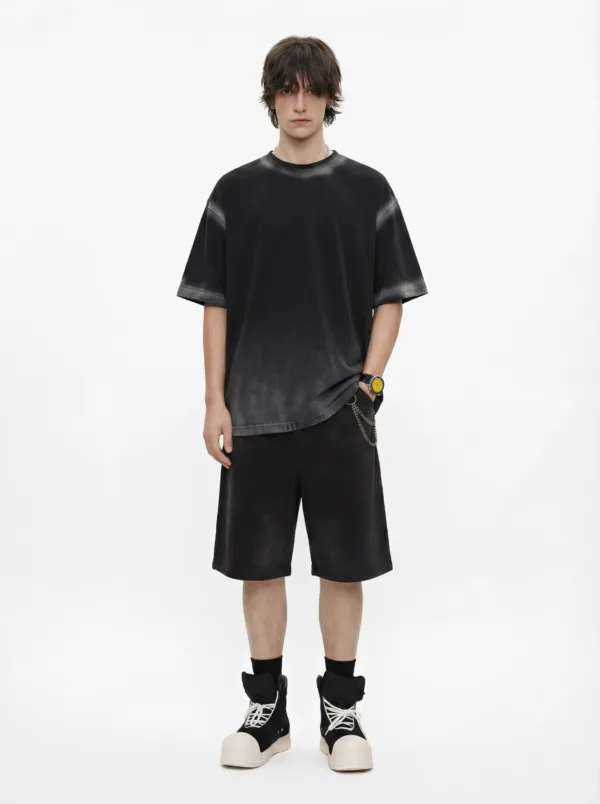 C-1109 Monkey Wash Distressed Vintage T-Shirt