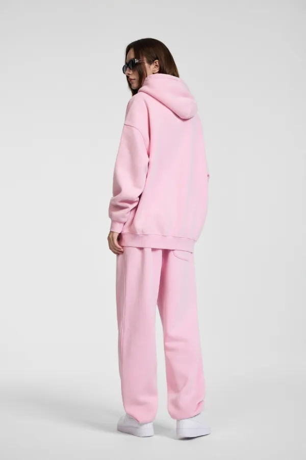 C-HL1216 Batik Washed Vintage Fleece Double-Zip Sweatshirt