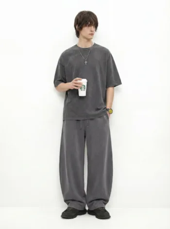 C-K1158 + K1162 Heavyweight Vintage Washed Casual Set