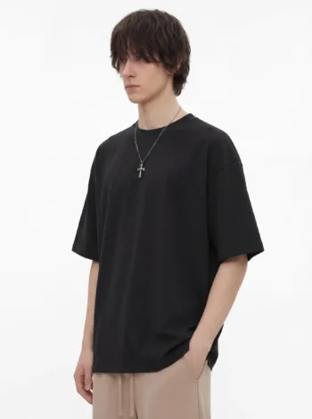 C-K1165 Sorona Drop Shoulder Mint Ice Cream 150GSM T-Shirt