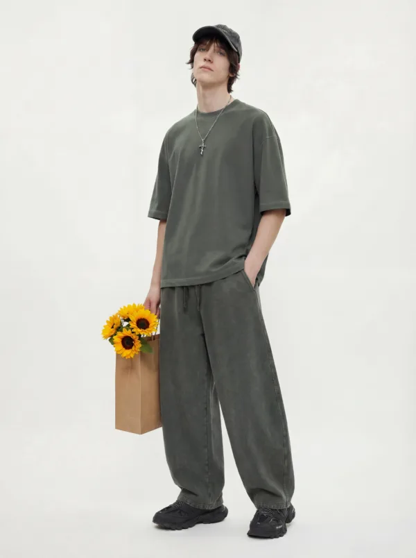 C-K1158 + K1162 Heavyweight Vintage Washed Casual Set