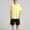 C-HL6612 Basic Short Sleeve T-Shirt in FOG Color