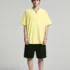 C-HL6612 Basic Short Sleeve T-Shirt in FOG Color 275GSM