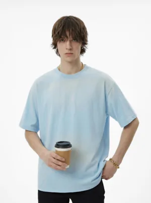 C-HL6610 Spray Monkey Wash Distressed T-Shirt