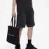 C-S26008 Vintage Washed Striped Sports Shorts