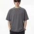 C-S26004 Distressed Raw Hem Washed Vintage 270GSM T-Shirt