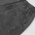 C-1258 High Street Spliced Raw Hem Washed Leisure Pants