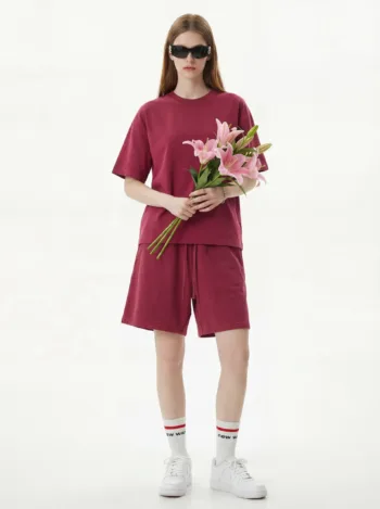 C-K1158 + K1159 Heavyweight Vintage Washed Relaxed Casual Set